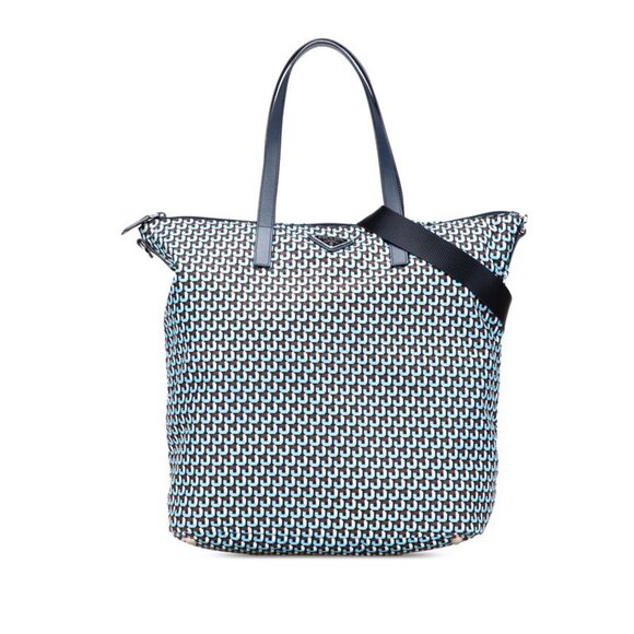 PRADA Brown Leather Shoulder Bag